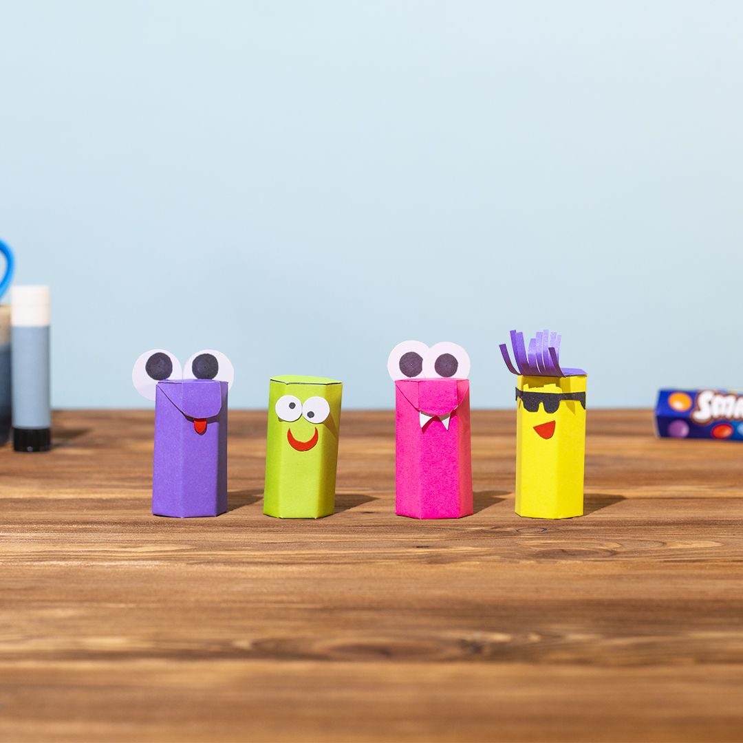 Créez votre collection de marionnette avec Smarties !