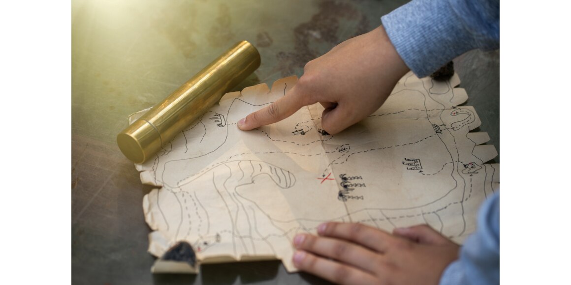 Treasure Hunt Map