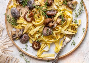 Pasta champignons