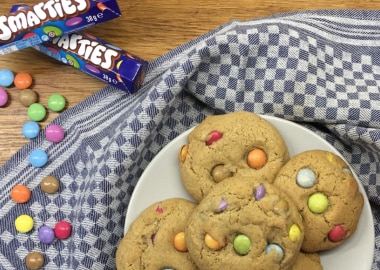 Smarties Cookies