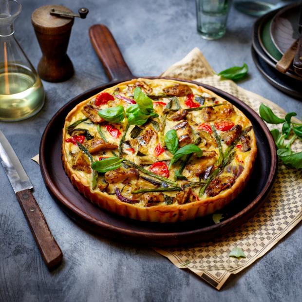 ITALIAANSE QUICHE MET SENSATIONAL MARINATED PIECES